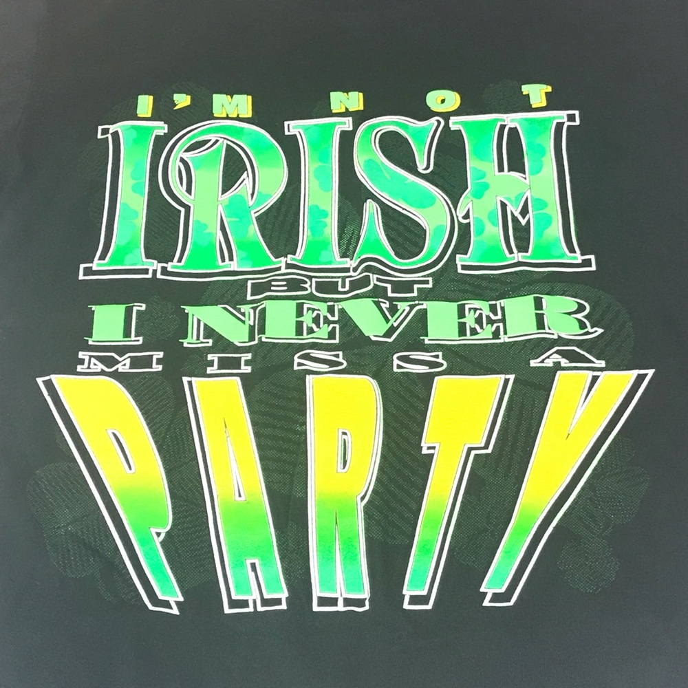 VTG Irish ☘️ Party T-shirt Size Large